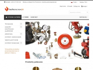 Aparatura przeciwpożarowa w sklepie Fireprotection24